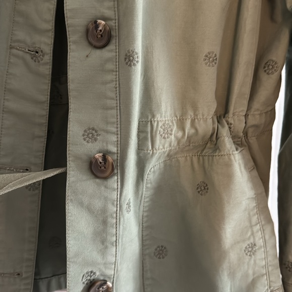 Talbots cotton jacket. Army green XL - Picture 6 of 8